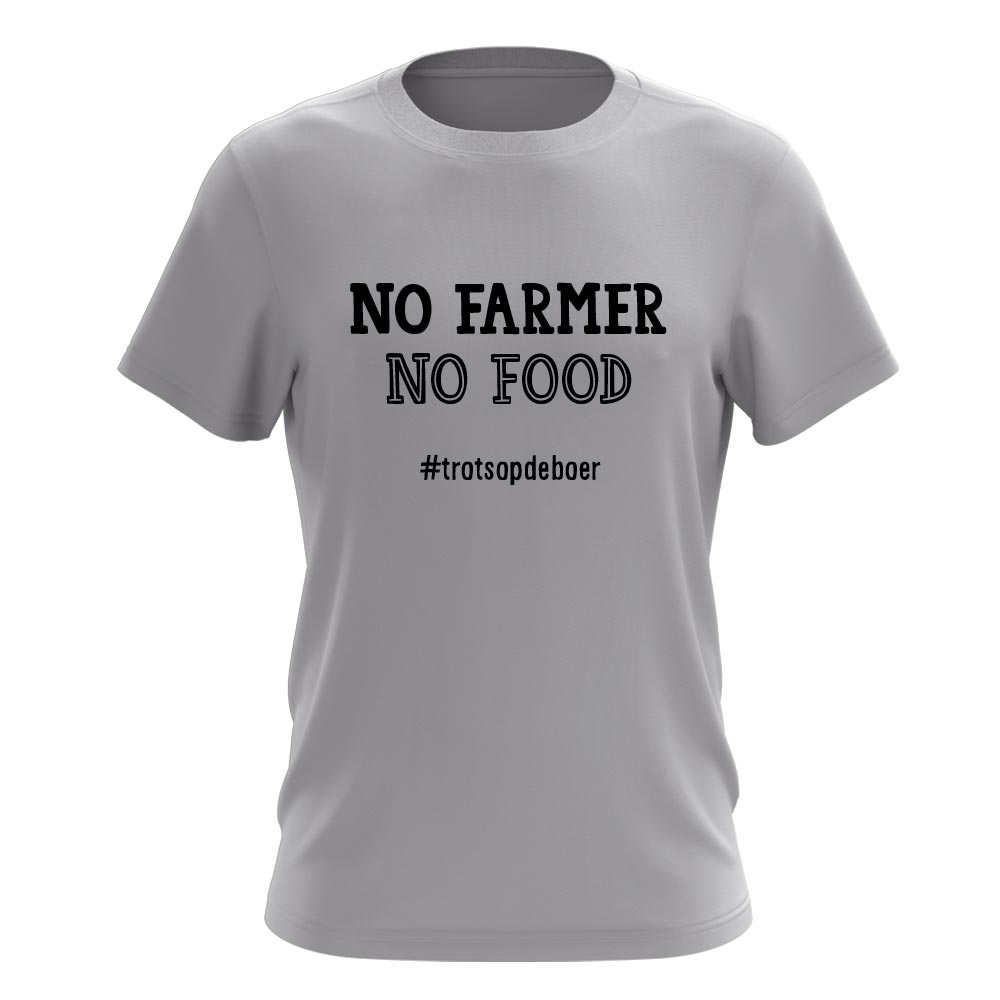 NO FARMER NO FOOD T-SHIRT - Poah! Webshop